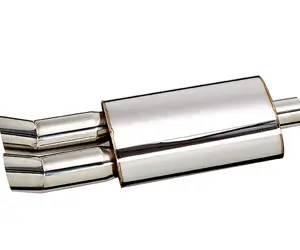 Spec-D Tuning MF-RS3DTM Universal Fitment Dtm Style Dual Tip Muffler Stainless Steel Review